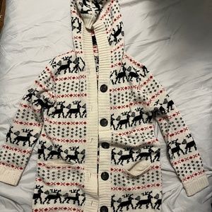 Women’s Cardigan with Hood, Size M